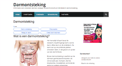 Desktop Screenshot of darmontsteking.info