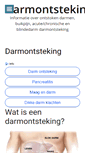 Mobile Screenshot of darmontsteking.info