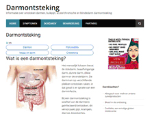 Tablet Screenshot of darmontsteking.info